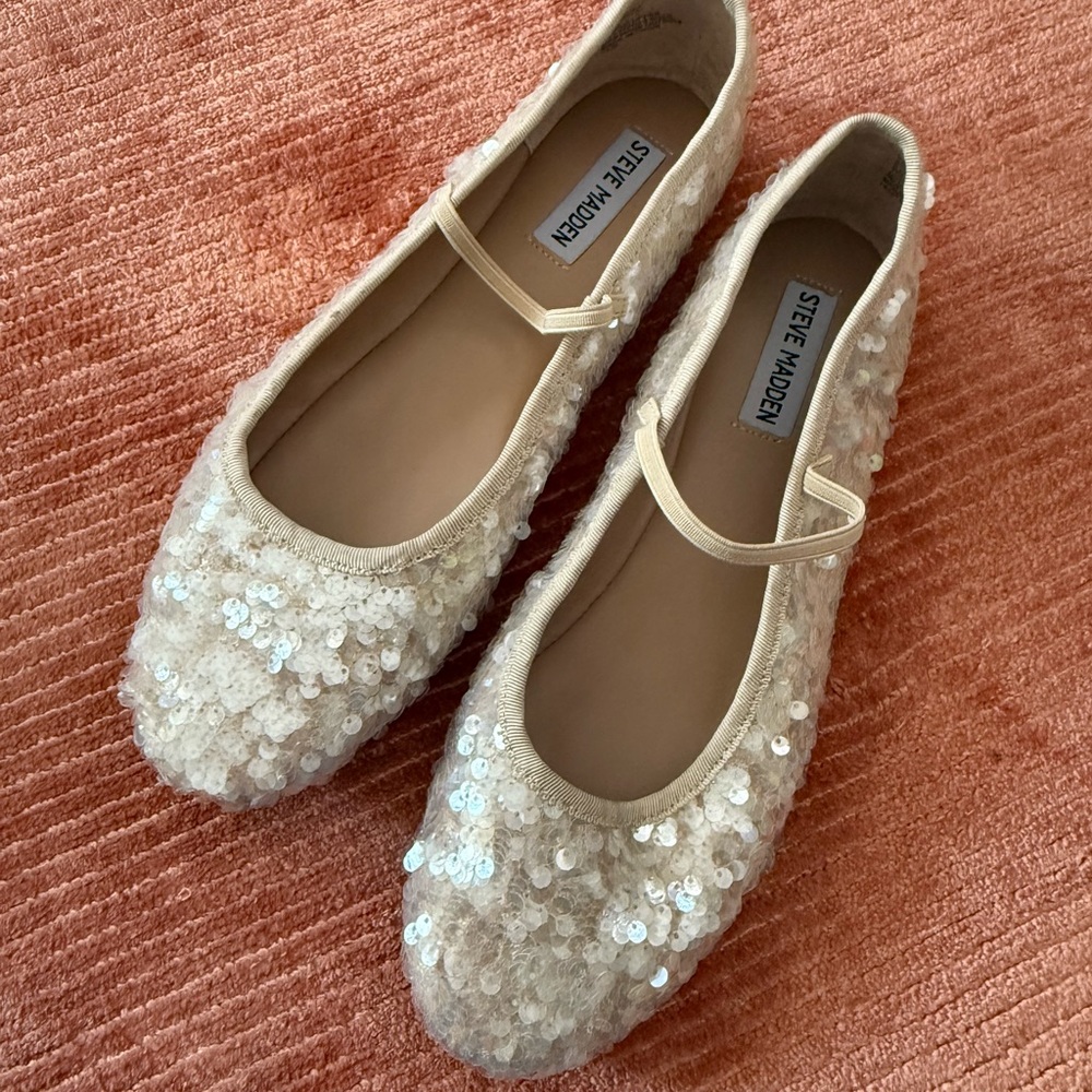 Steve Madden Sequin Ballet Flats